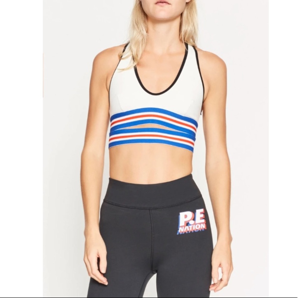 P.E Nation**White Full Toss Crop**Med. $140 - Picture 7 of 11